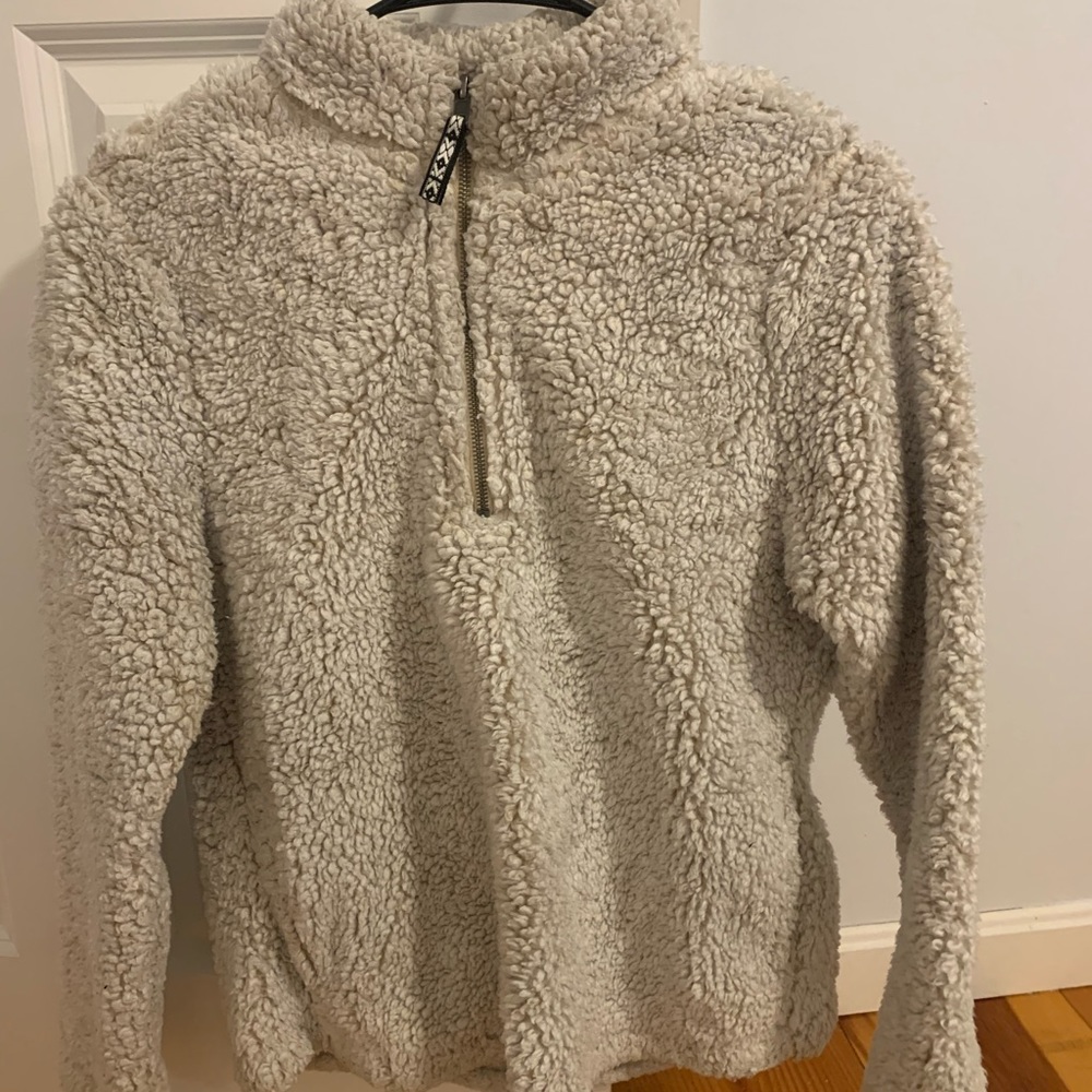 Fuzzy sweatshirt